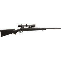 Savage Arms Model 11 Trophy Hunter XP Package .223 Remington 22" Blued Barrel Black Synthetic Stock 4rd Includes Nikon 3-9x40mm Riflescope Mounted Left Handed