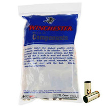 WINCHESTER 357 REMINGTON MAGNUM UNPRIMED PISTOL BRASS CASES 100 COUNT WSC357MU
