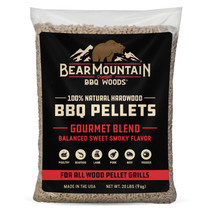 Bear Mountain Gourmet Blend BBQ Wood Pellets 20 lb