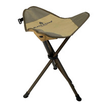 Black Sierra Equipment XL Tri-Leg Stool Tan
