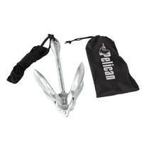Pelican 3 lb Folding Anchor Kit with 20 ft Rope and Storage Bag