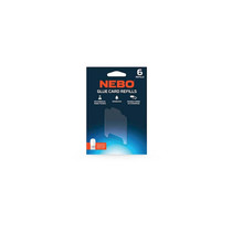 NEBO Flying Insect Trap Double-Sided Glue Card Refills 6-Pack