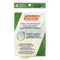 Coleman String Tie #21 Lantern Mantles 4-Pack