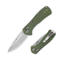 Buck 790 Mini Range Pro Folding Knife 2.625" 154CM Green