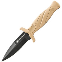 Smith & Wesson 1100072 FDE 6.25" High Carbon S.S. Boot Knife