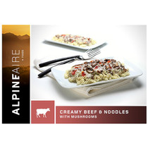 Alpineaire Foods Creamy Beef & Noodles w/Mushrooms