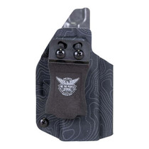 We The People Hellcat/OSP Optic Cut IWB Holster Topographic Gray RH