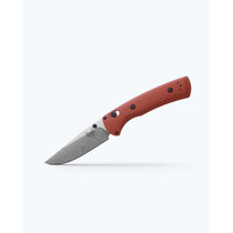 Benchmade SlipRidge Folding Hunting Knife 3.5in MagnaCut Rust Orange G10