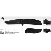 Kershaw Brawler Serrated 3-Inch Assisted Tanto Folding Knife