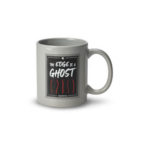 Spyderco The Edge Is a Ghost 11 oz Gray Ceramic Mug