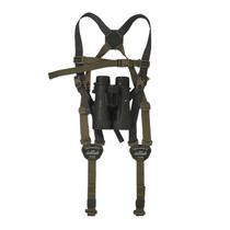 Latitude Outdoors Saddle Suspenders with Binocular Harness Green