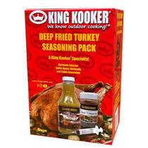 King Kooker Deep Fried Turkey Seasoning Pack with Injector