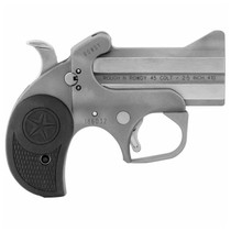Bond Arms Rough N Rowdy Pistol 45 Colt (Long Colt) 410 Bore 3" Stainless Barrel, 2-Round Stainless Frame Rubber Grip Black