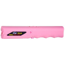 ZAP ZAPSTICK 800,000 Volt Stun Gun and LED Light with Batteries Pink