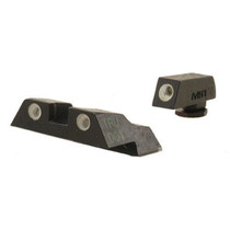 Meprolight Tru-Dot Sight Set Glock 26, 27 Steel Blue Tritium Green