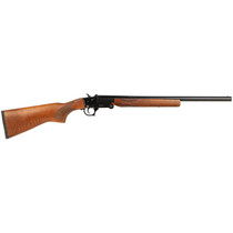 Hatfield SGL Break Open 20 Ga 20" Barrel 3" Walnut Stock Silver Youth