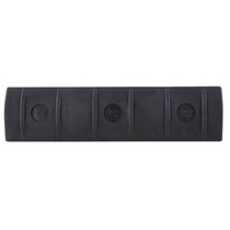 ERGO Full Profile Picatinny Long 15-Slot Rail Cover Polymer Black 3PK