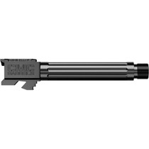 CMC Triggers Barrel Glock 19 Fluted 1/2"-28 Threaded Black DLC