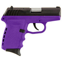 SCCY CPX-2 O Manual Safety 9mm 3.1" Barrel Hard Nitride Slide Finish Purple Frame 10rd Mag