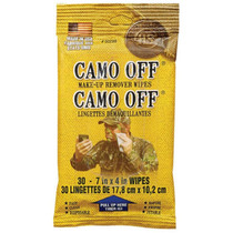 Hunter's Specialties Camo-Off Face Paint Removal Wipes Pack of 30