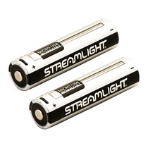 Streamlight Rechargeable Battery USB 18650 3.7 Volt Lithium 2600 mAH 2Pk