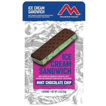 Mountain House Mint Chocolate Chip Ice Cream Sandwich Freeze Dried Food