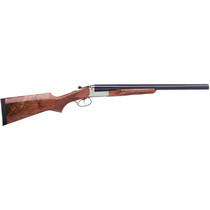 Stoeger Coach Gun SxS AA-Grade Gloss Walnut Blue/Stainless Receiver 12 Gauge 20