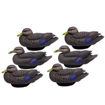 LIFETIME DECOYS LTD520 FLEXFLOAT BLACK DUCK DECOYS 6 PACK