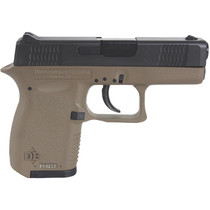 Diamondback Micro-Compact DAO 380ACP 2.8" Barrel Flat Dark Earth Poly Grip/Frame Black 6rd
