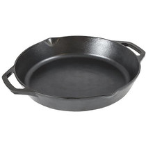 Lodge Mfg Co L8Skl Lodge Dual Handle Cast Iron Skillet