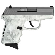 SCCY CPX-2 Carbon 9mm 3.1" Barrel Kryptek Yeti Grip Stainless Steel Slide 10rd