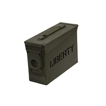 Liberty Safe Ammo Cannister Storage Box .30 Caliber Military Specs.