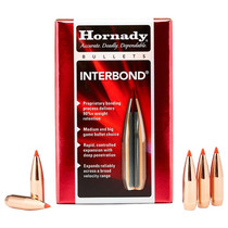 HORNADY 26209 6.5MM .264 129 GR INTERBOND 100 CT.