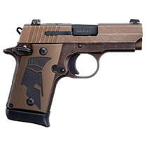 Sig Sauer P938 Spartan II 9mm 3" 7rd Distressed Coyote Finish