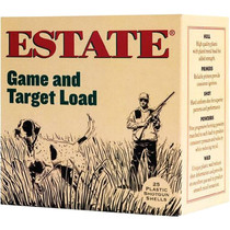 Estate Cartridge GAme and Target Load 12 GA 2-3/4" Shell #6 Lead Shot 1oz 25 Rounds