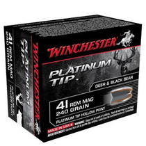 Winchester .41 Rem Mag 240GR Platnum HP 20 Rounds