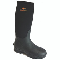 World Famous Sports Youth's 4MM Neo Tall Rubber Black Boots