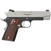 Sig 1911 45 ACP 4.2In C3 2-Tone SAO Contrast Sights Rosewood Grip (2) 7RD Steel MAG