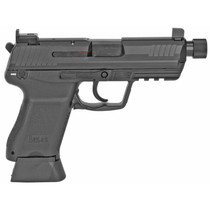 HK45 Compact Tactical .45 ACP Semi Auto Pistol 4.57" Threaded Barrel 10 Rounds Adjustable High Profile Sights V1 DA/SA Polymer Frame Matte Black Finish