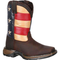 Durango Lil'Rebel Little Kids' Flag Western Boot DBT0159