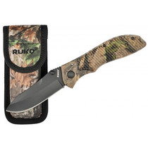 Ruko Drop Point Folding Knife in the Woodlands XTREME-3D Pattern, RUK0106
