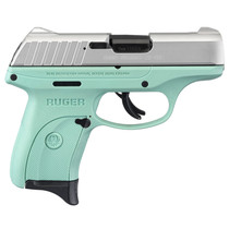 Ruger Ec9s 9mm 3.12 7rd Aluminum Cerakote/Turquoise
