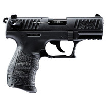 Walther P22 22LR 3.4" Barrel Black 10 Round 2 Mags- CA Compliant