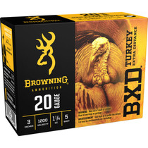 Browning BXD Turkey 20 Gauge Ammo 3" #5 Plated Lead 1-1/4 Ounce 10 Rounds