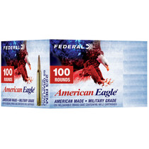 Federal American Eagle 223 Rem 55GR FMJ Boat Tail 100 Rounds
