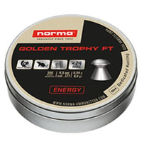 Norma Golden Trophy FT Air Gun Pellets 22 Caliber 15.9 Grain Round Nose Tin of 200