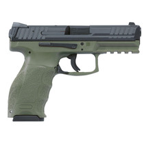 HK VP9 9mm 4.09" 15rd OD Green Frame Interchangeable Backstraps