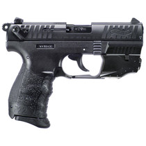 Walther P22 QD .22 LR 3.32" Barrel 10rd Red Laser Black