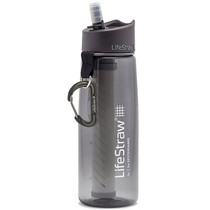 Lifestraw Go 22Oz Water Filter Bottle, Grey