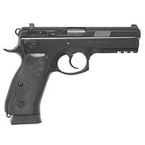 CZ SP-01 9mm 4.7" Barrel Decocker NS Rubber Grip Black Finish 18rd Mag